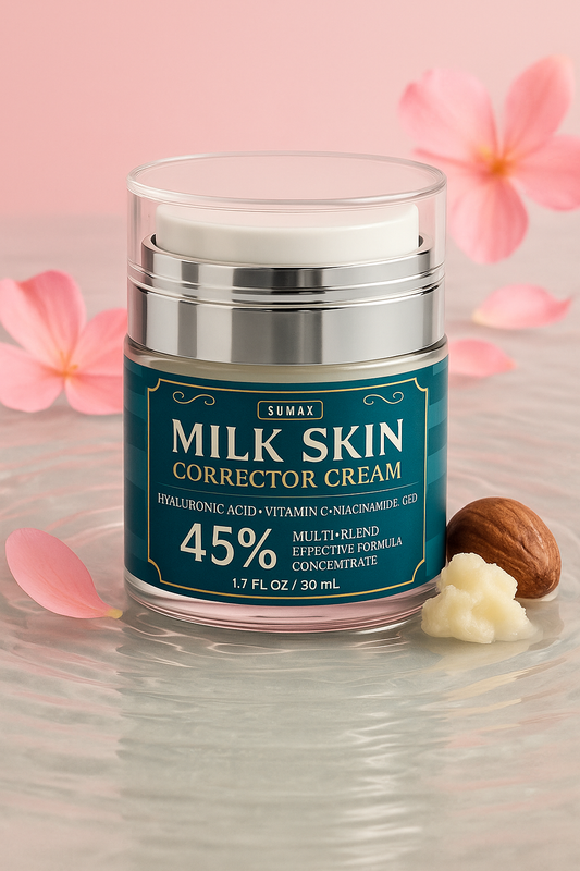 بشرة حليب من ميلك سكين